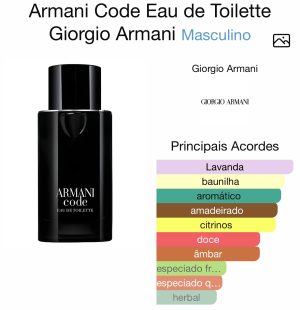 Armani Code EDT - decant