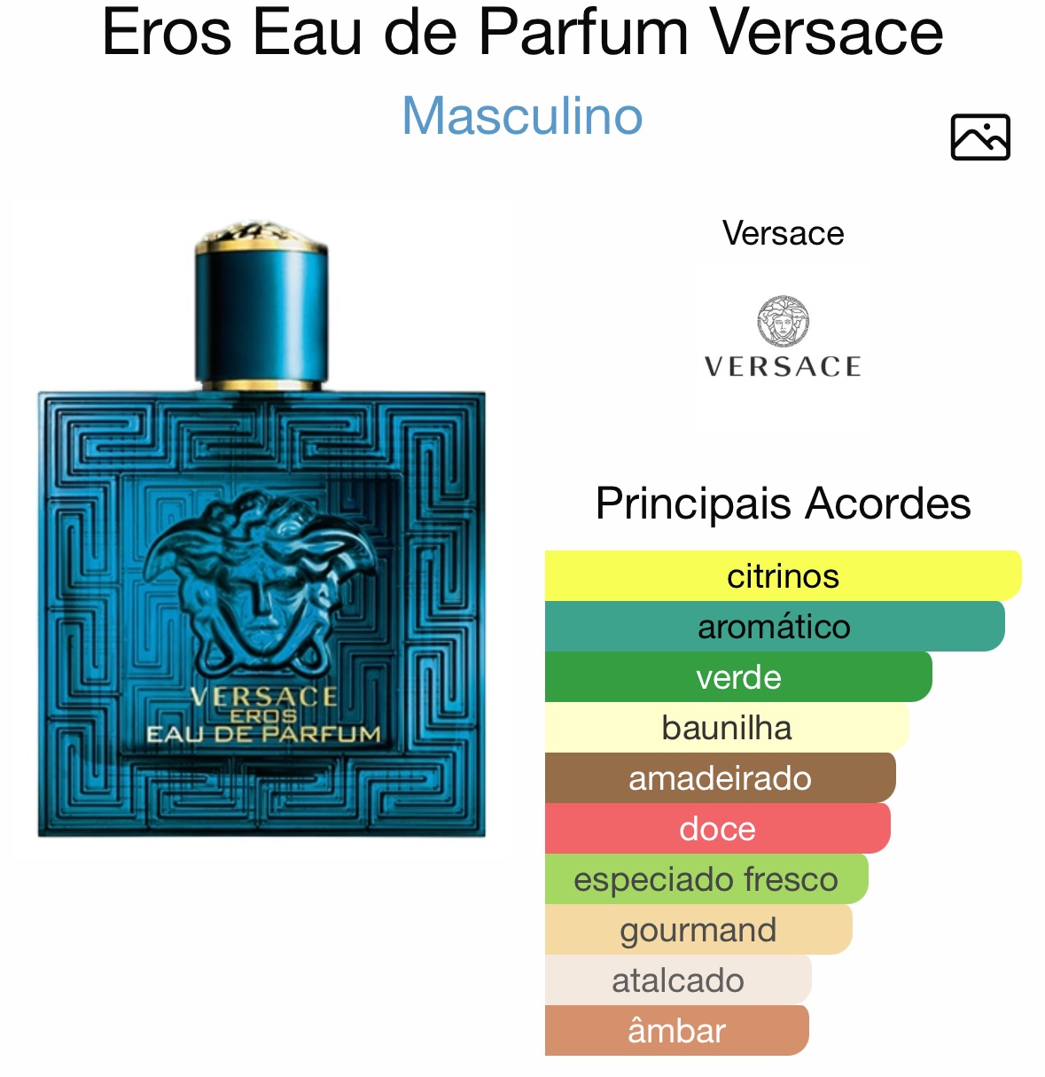 Versace Eros EDP - decant - Imagem 2