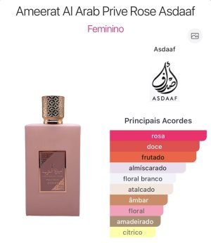 Ameerat Privê Rosê - Decant